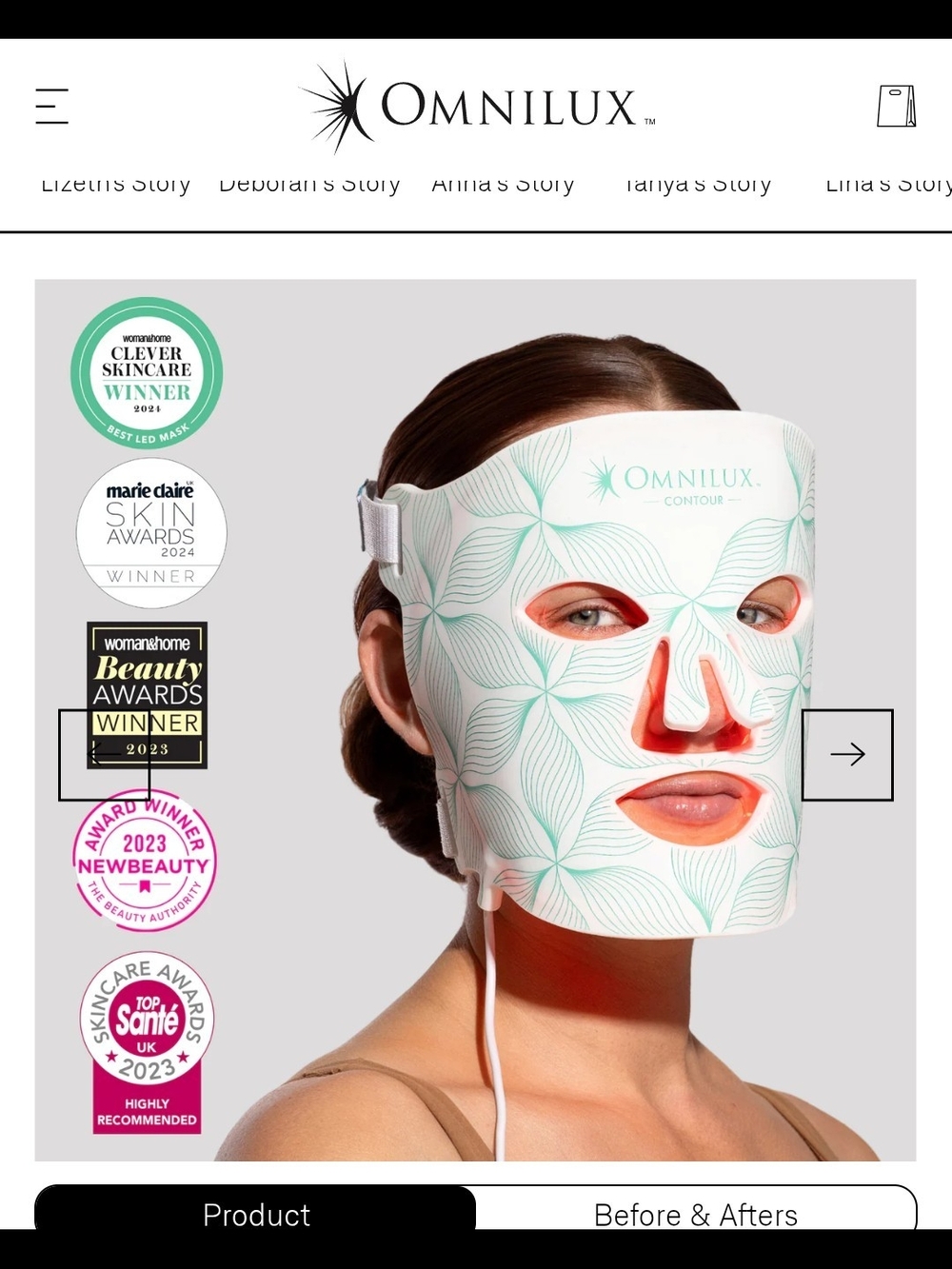 Omnilux Contour Face LED Facial Mask - Excellent Condition! - Picture 9 of 13
